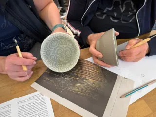 MALUJEME KERAMIKU! (sgraffito)